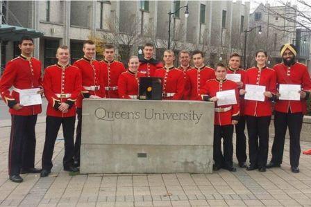RMC Cadets at Queen's University Model UN